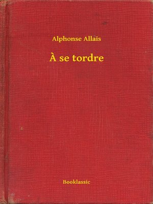 cover image of A se tordre